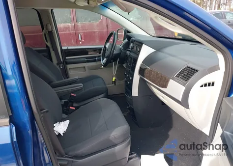 2010 Dodge Grand Caravan Sxt из США, поврежденный, VIN 2D4RN5D10AR444448